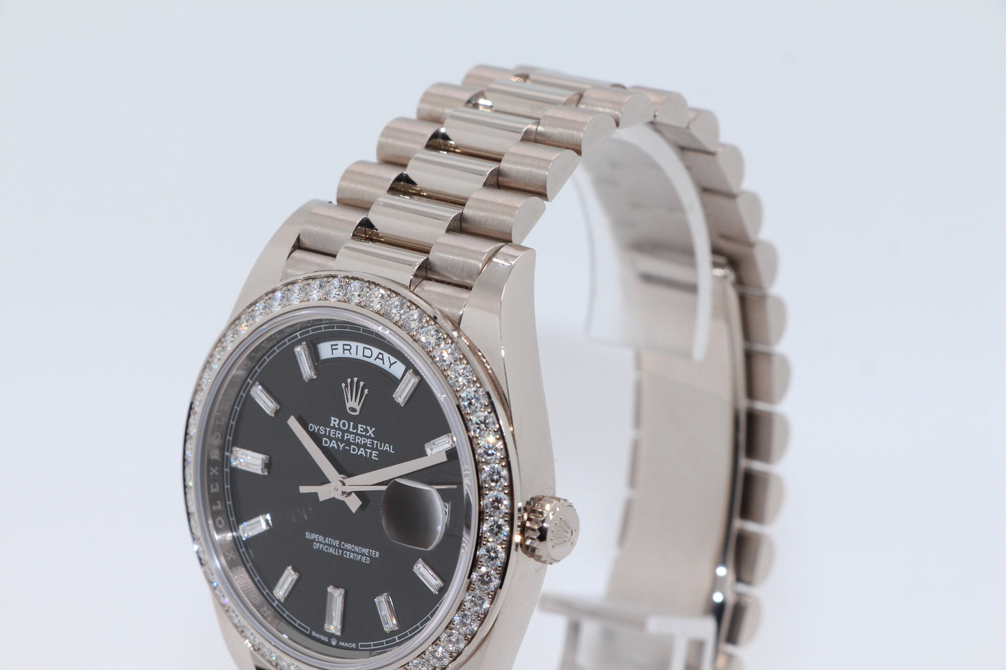 Rolex Day-Date 40 Baguette