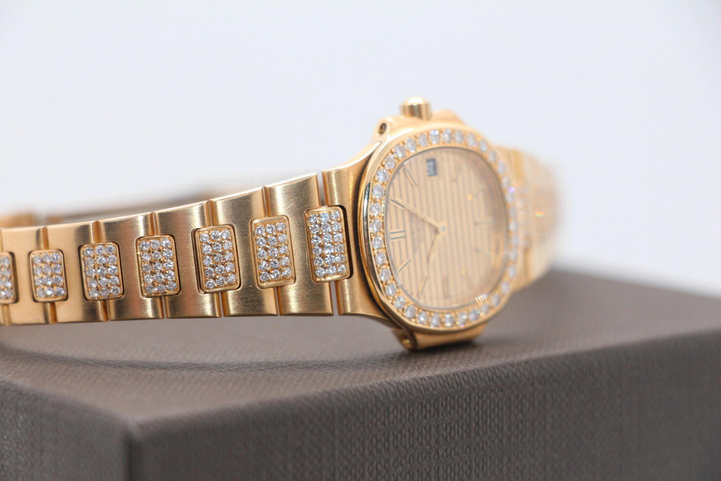 Patek Philippe Lady Nautilus 18K Gold Diamonds