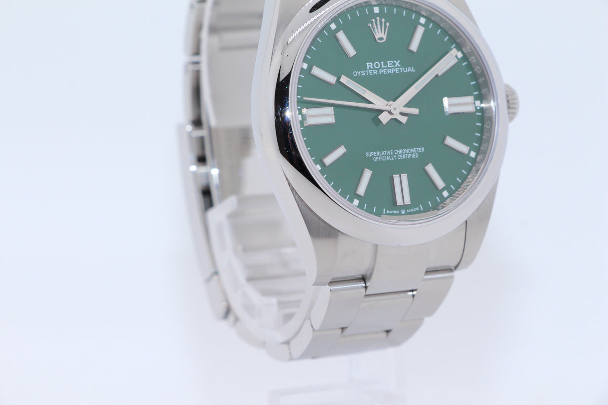 Rolex Oyster Perpetual 41 Grün