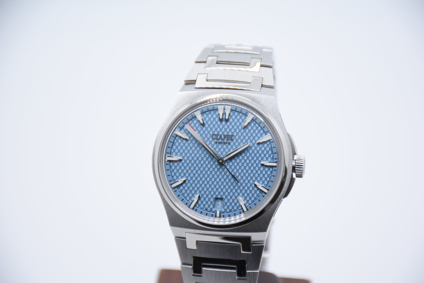 Czapek Antarctique Passage de Drake Glacier Blue