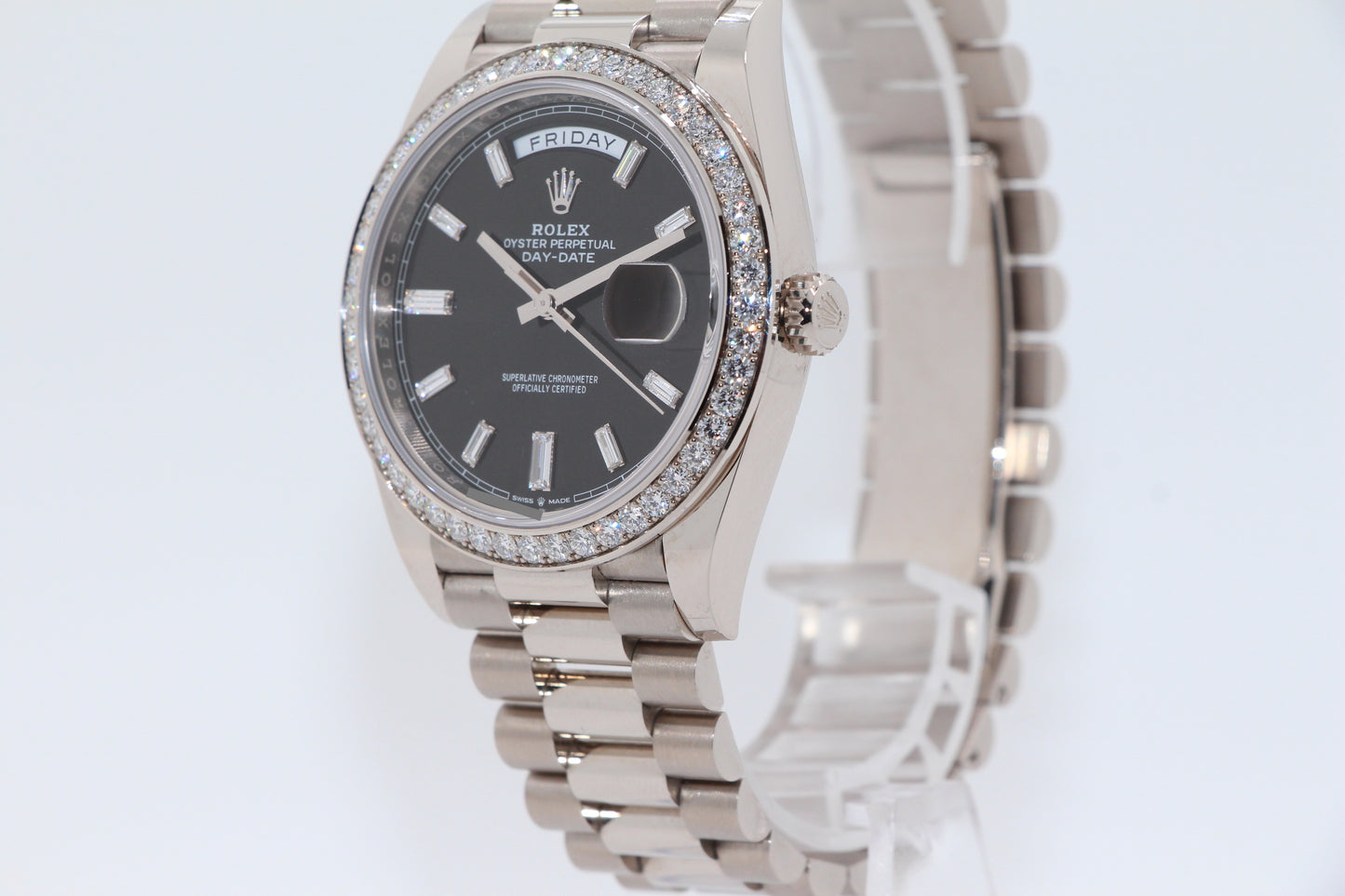Rolex Day-Date 40 Baguette