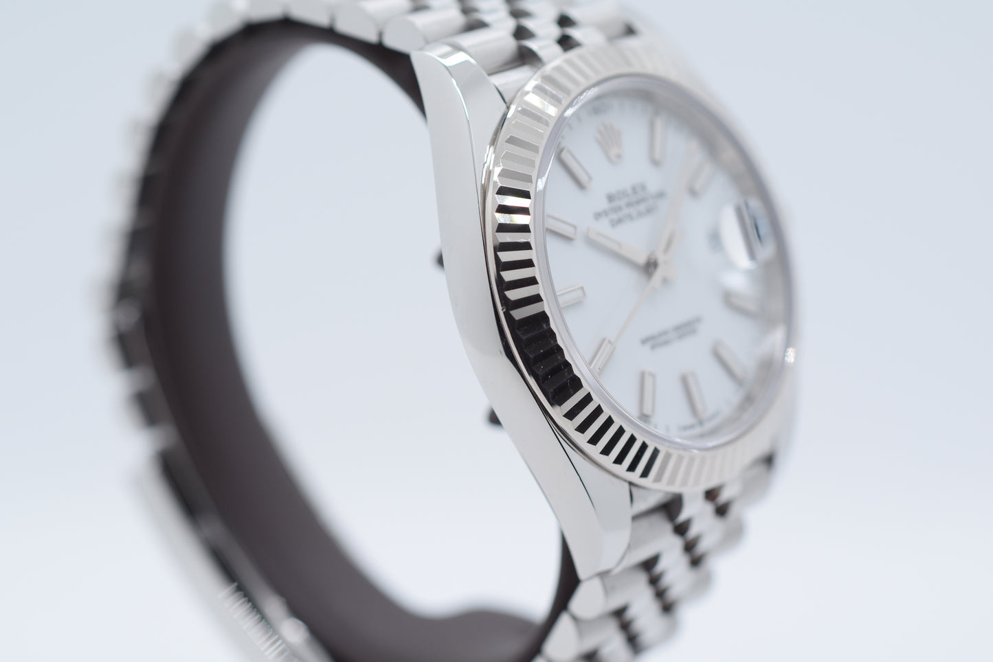 Rolex Datejust 41 Weiss Jubilee
