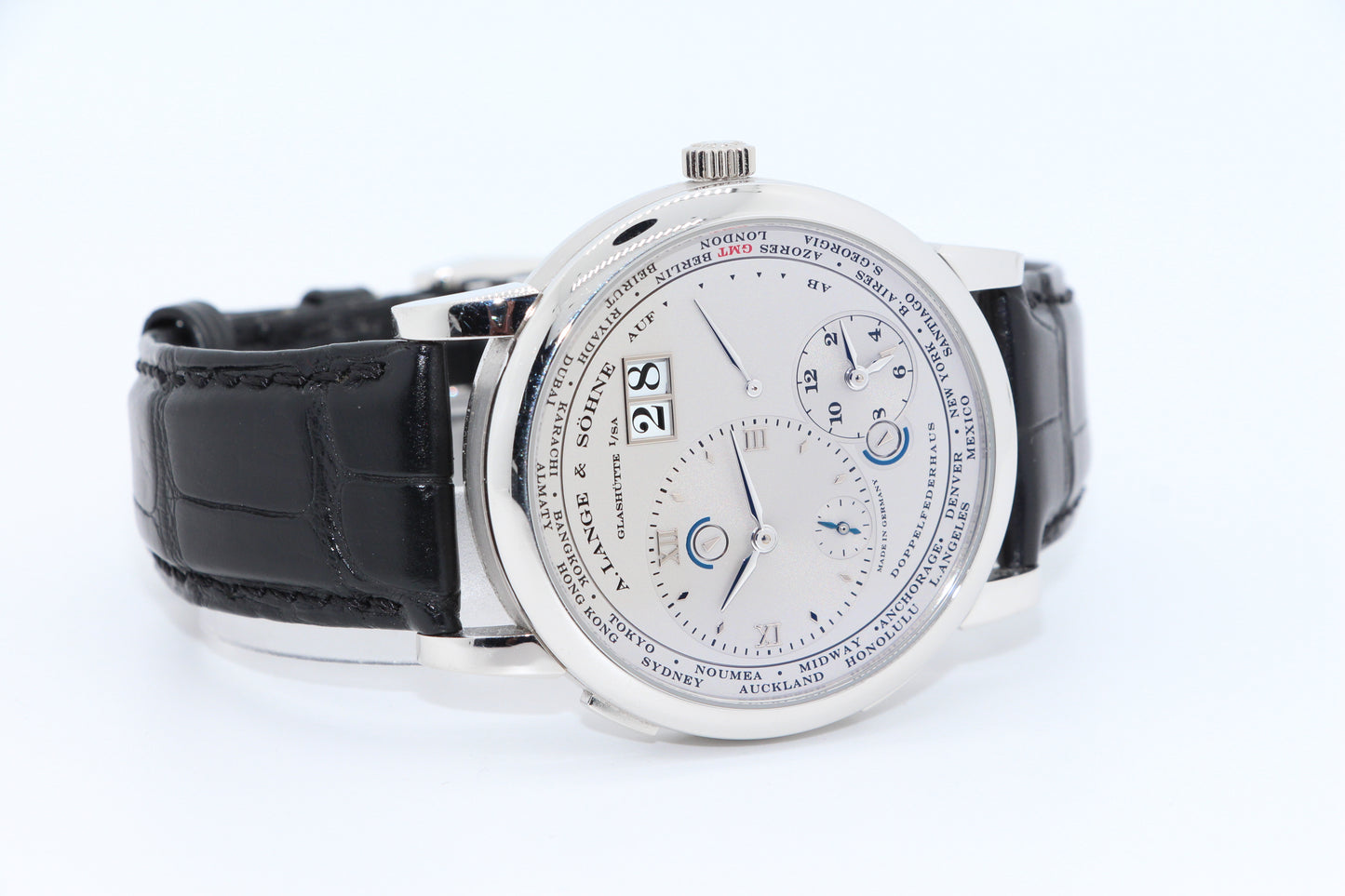 A. Lange & Söhne Lange Zeitzone Platin