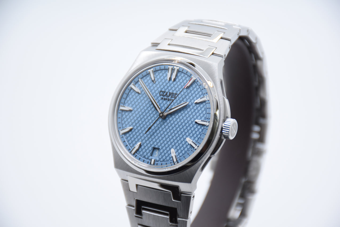 Czapek Antarctique Passage de Drake Glacier Blue