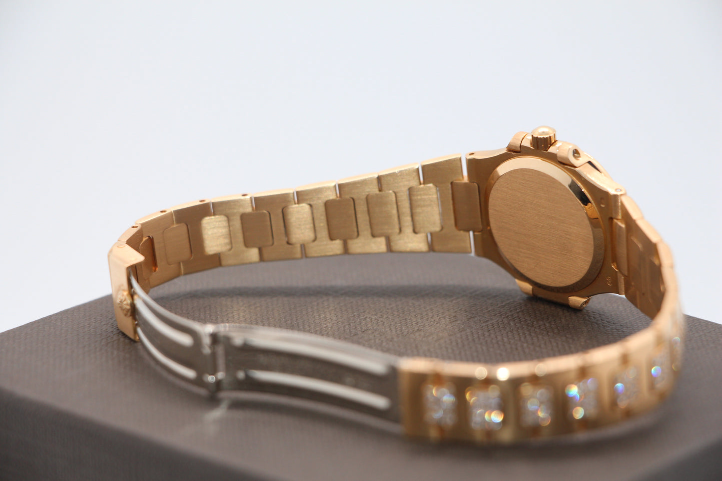 Patek Philippe Lady Nautilus 18K Gold Diamonds