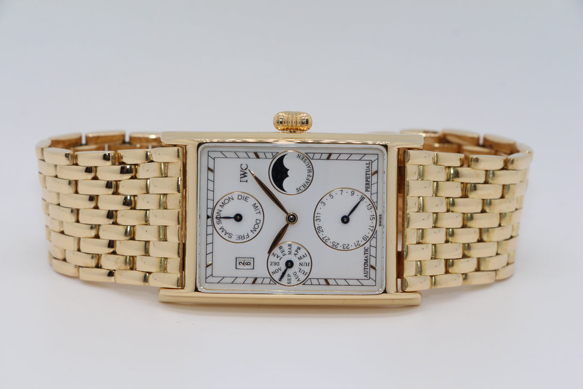 IWC Novecento Perpetual Calendar Gelbgold