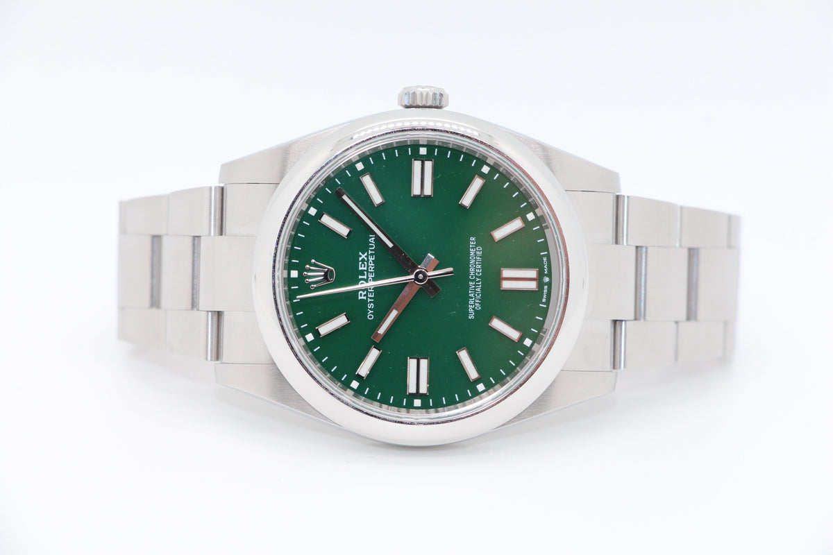 Rolex Oyster Perpetual 41 Grün