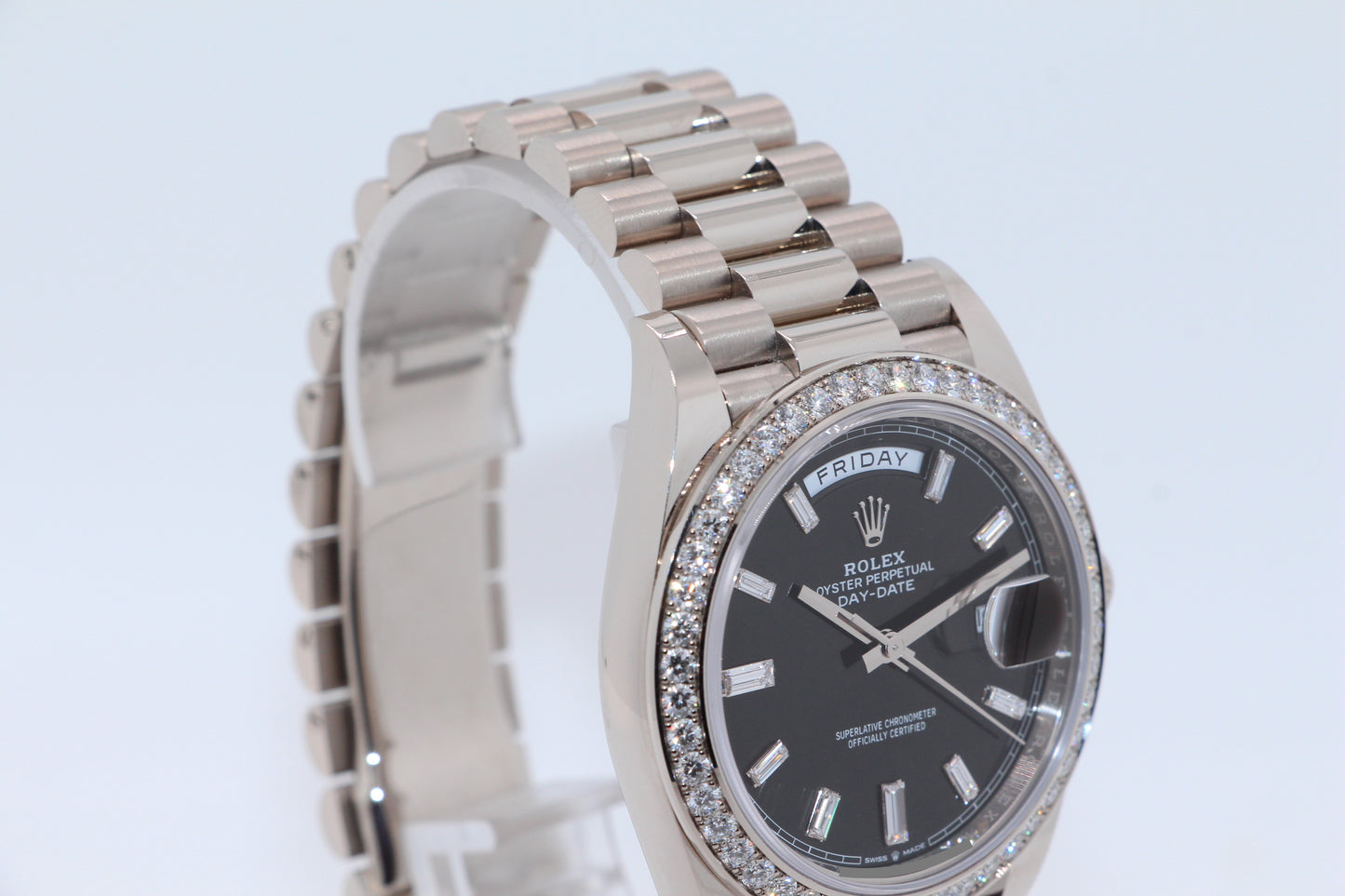 Rolex Day-Date 40 Baguette