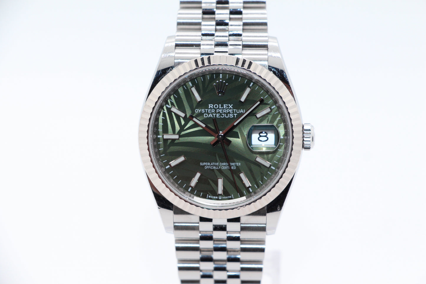 Rolex Datejust 36 Green Palm