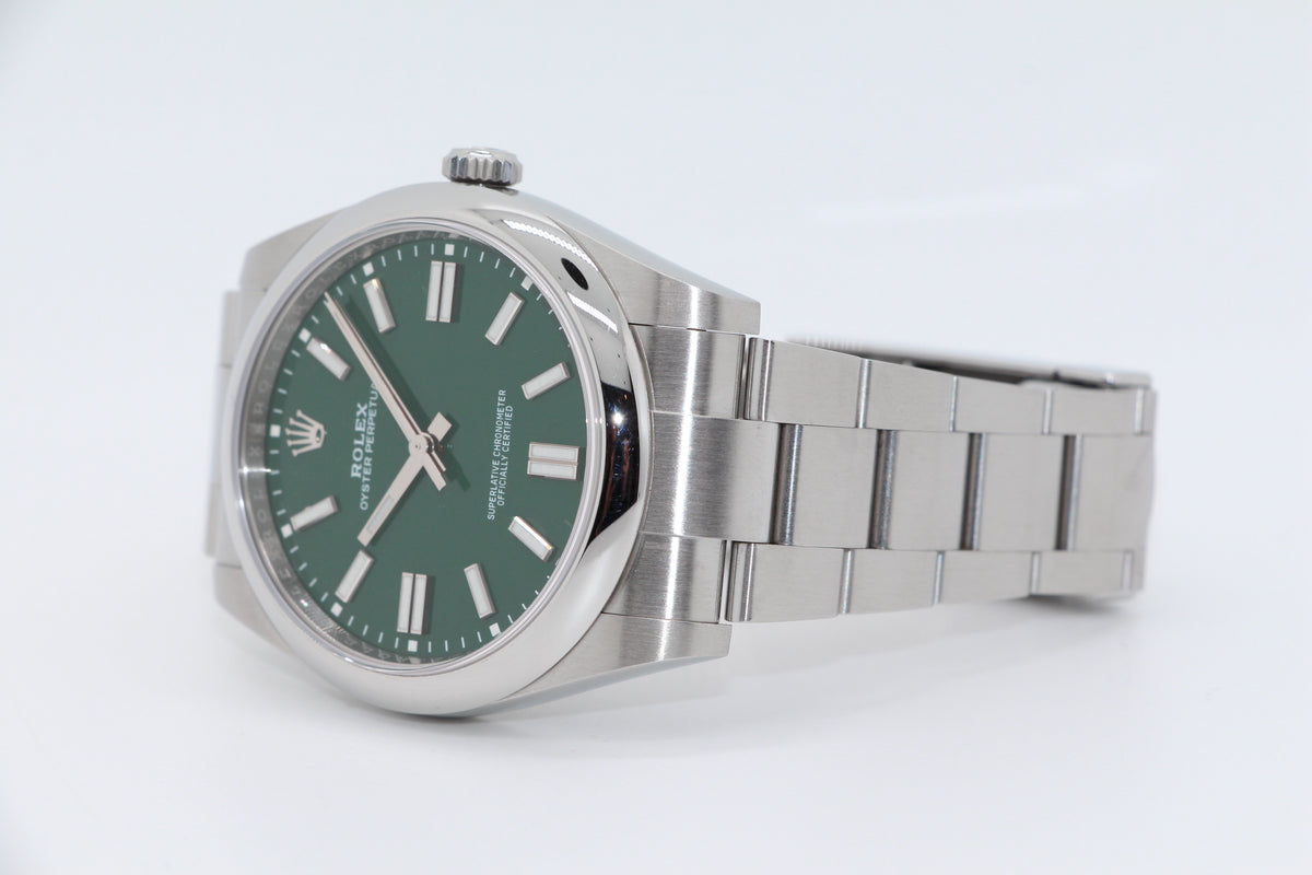 Rolex Oyster Perpetual 41 Grün
