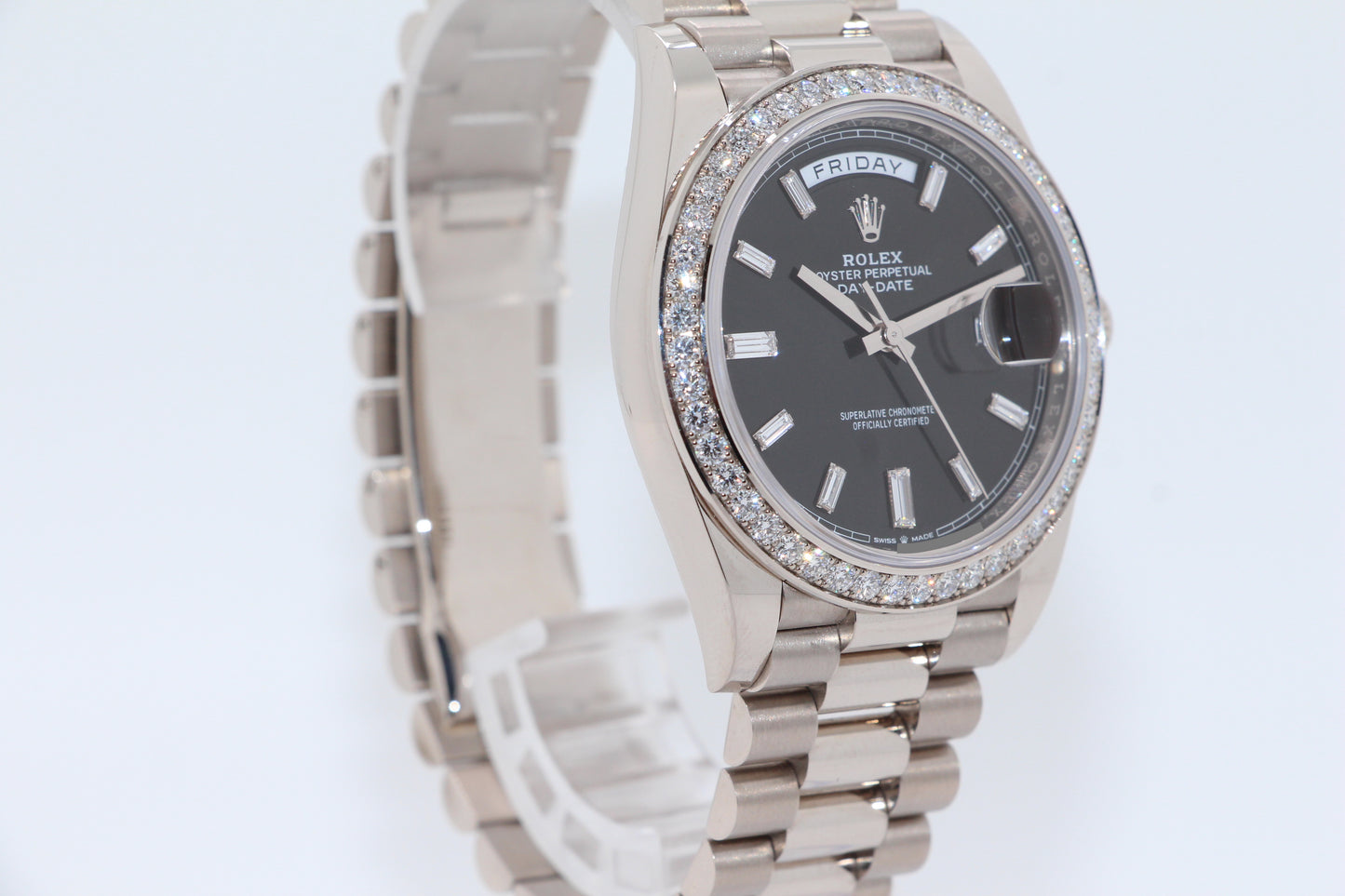 Rolex Day-Date 40 Baguette