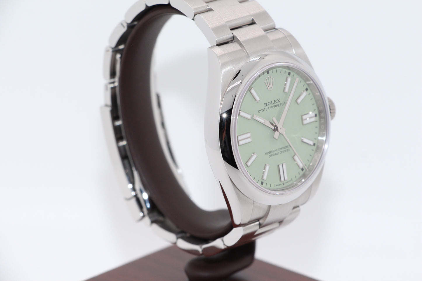 Rolex Oyster Perpetual 41 Pistachio Green