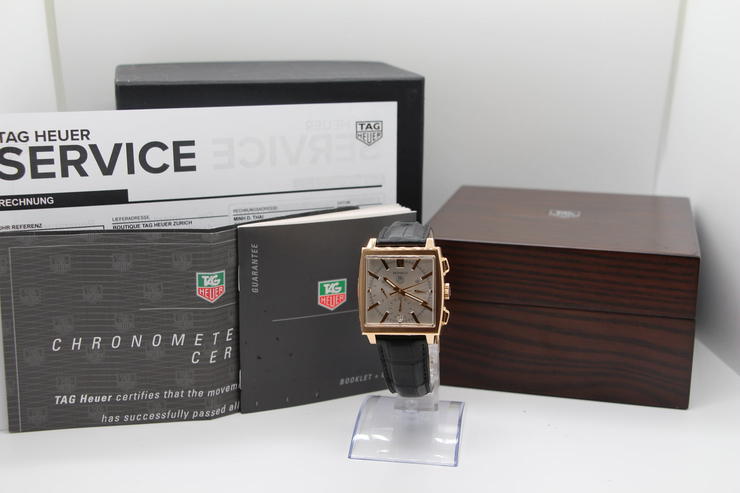 TAG Heuer Monaco 18K Gold