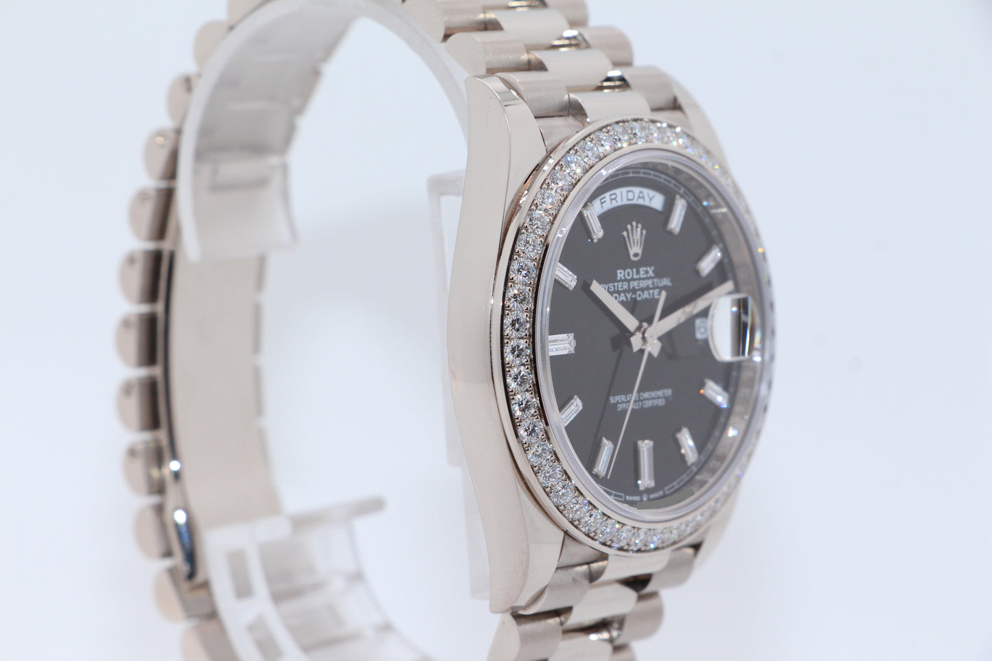 Rolex Day-Date 40 Baguette