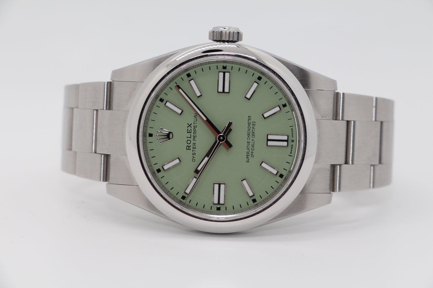 Rolex Oyster Perpetual 41 Pistachio Green