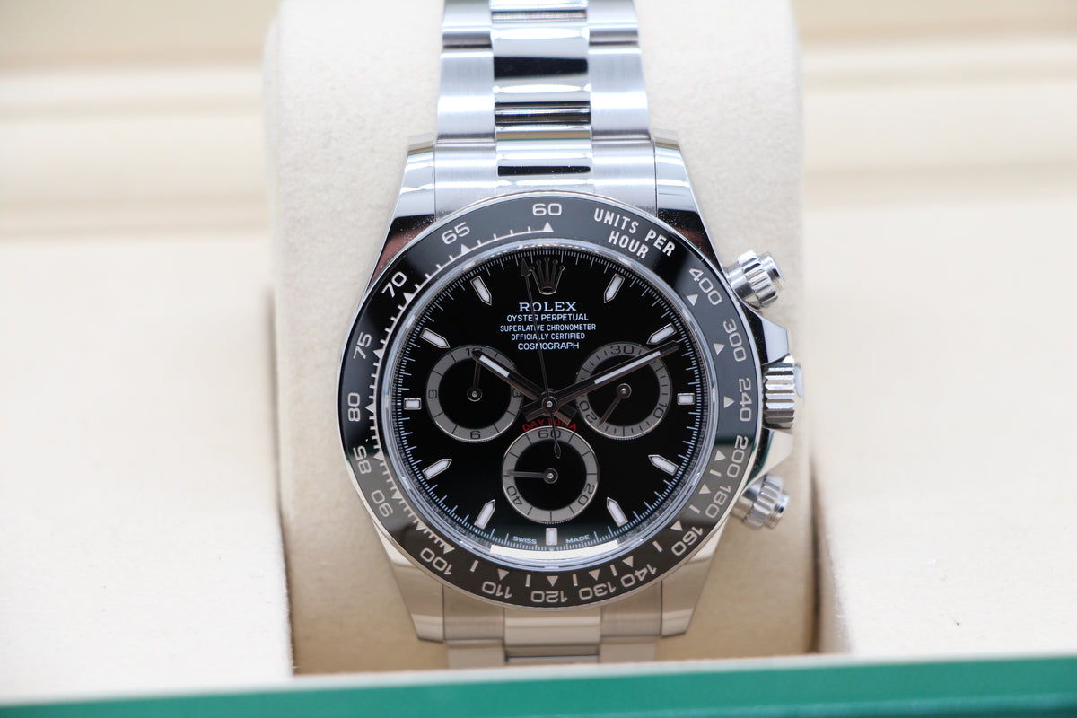 Rolex Daytona Schwarz