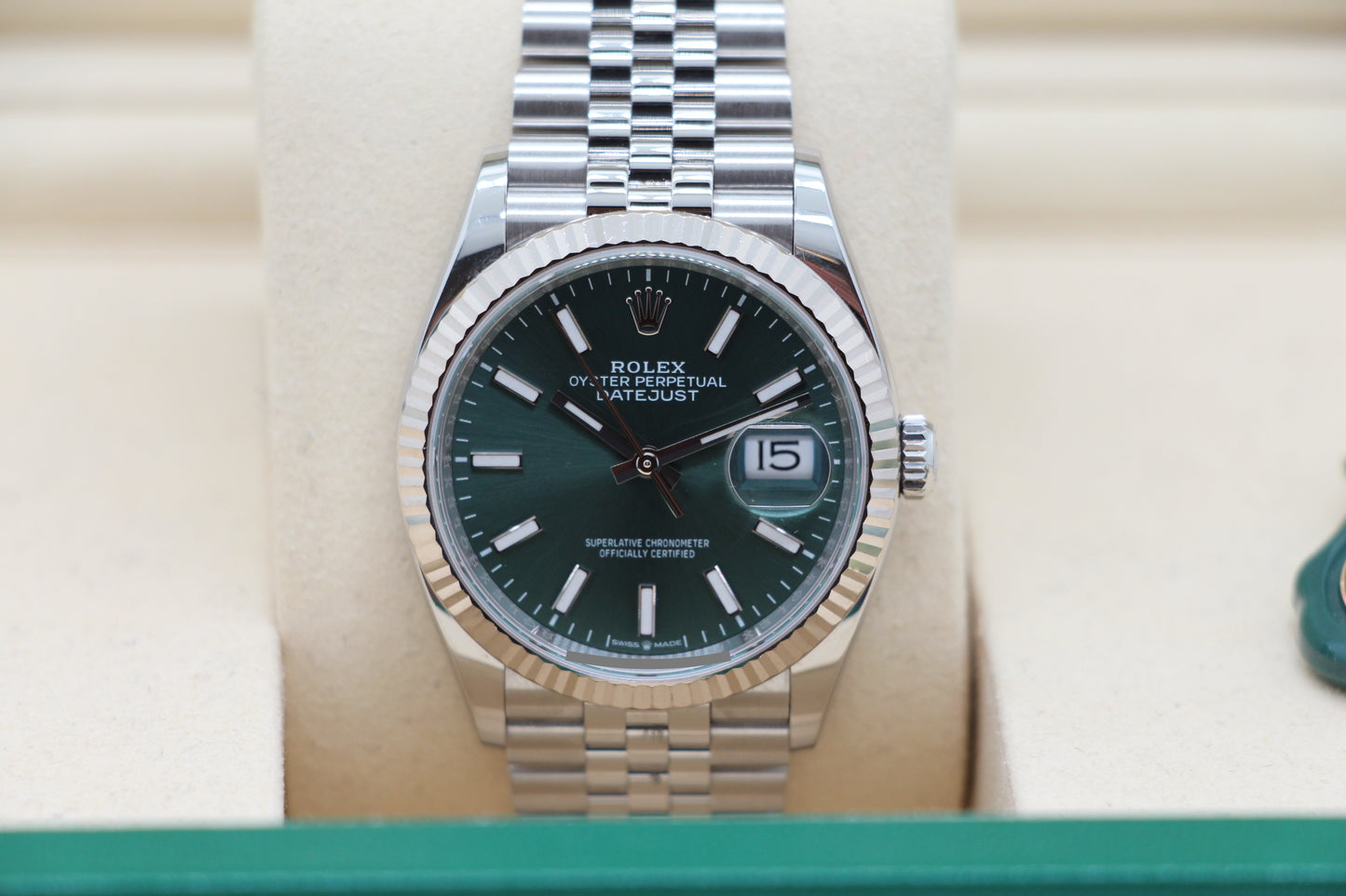Rolex Datejust 36 Green