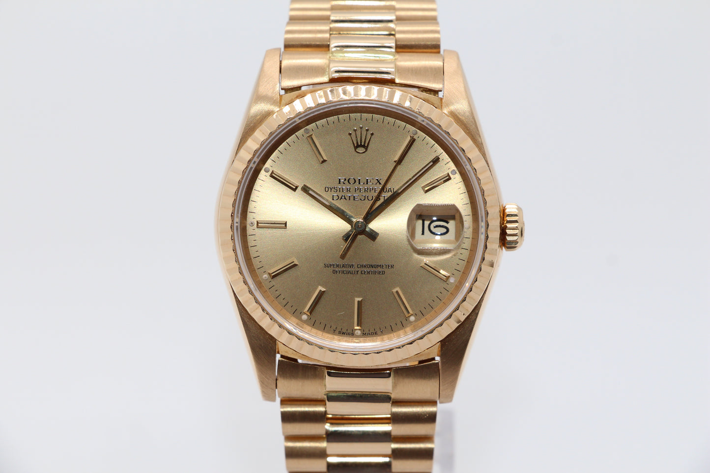 Rolex Datejust 36 18K Gold